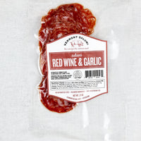 Red Wine & Garlic Sliced Salami