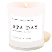 Spa Day 11 oz Soy Candle - Home Decor & Gifts