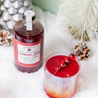 Holiday Seasonal : Cranberry Spice Cocktail Mixer