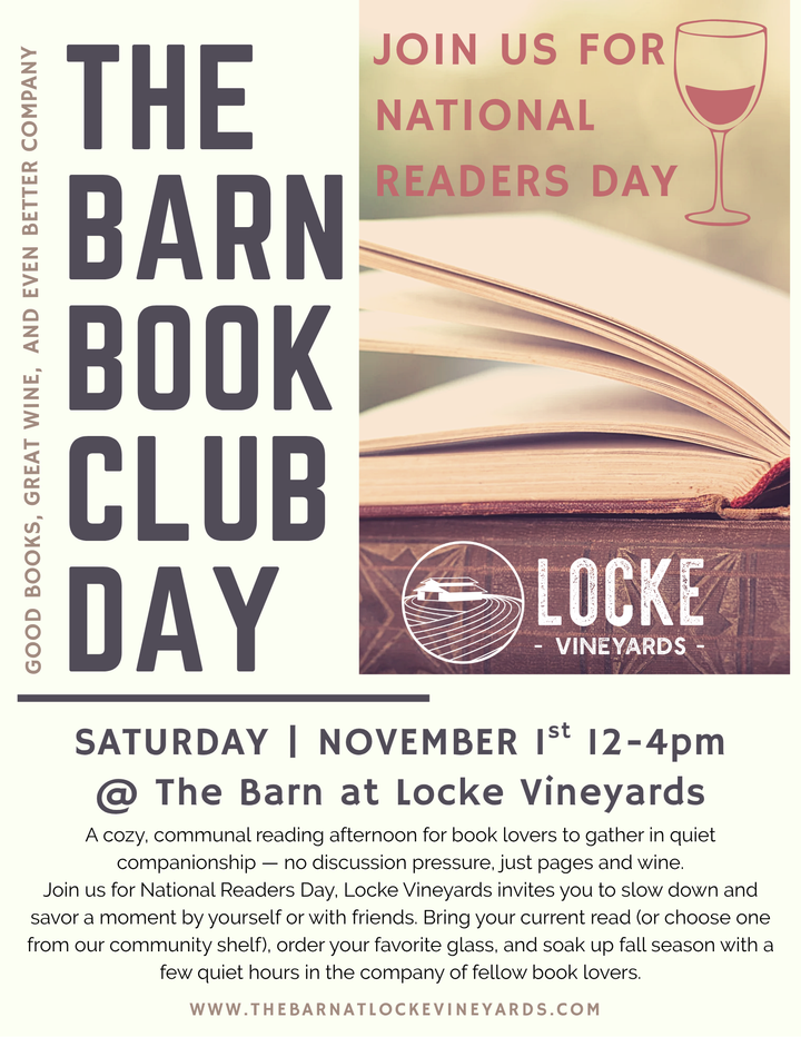 The Barn Book Club Day