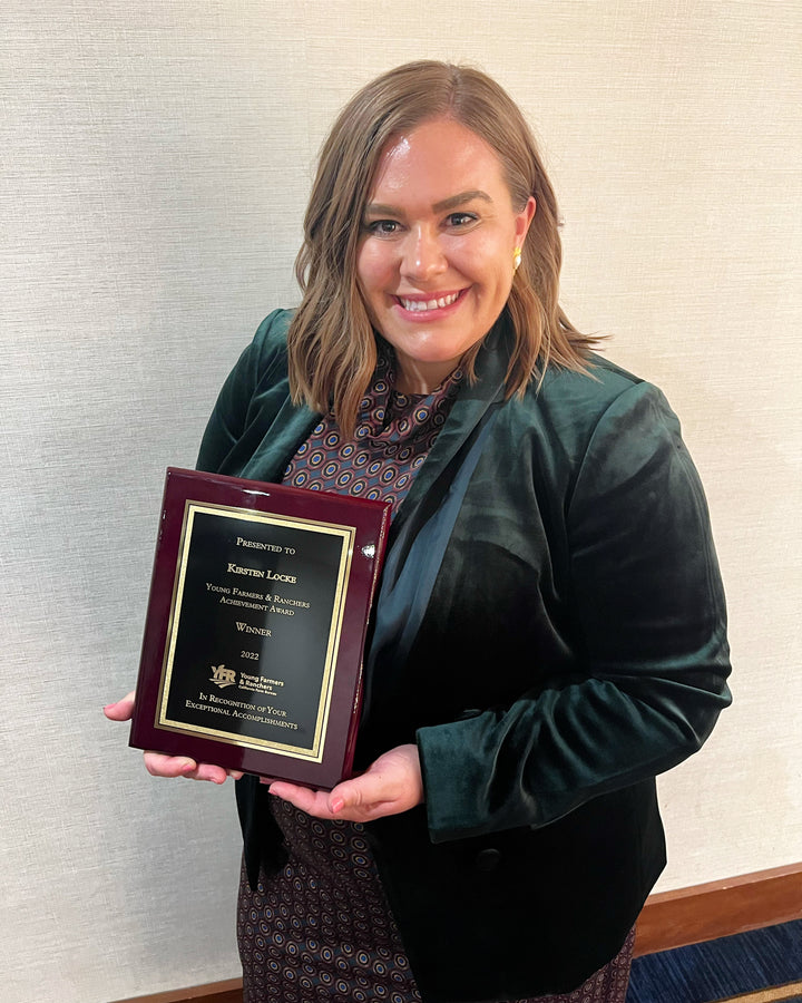 Achievement Award: California Young Farmer + Rancher