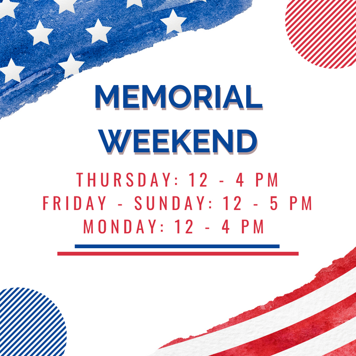 Memorial Weekend Day/Hours