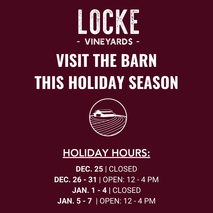 Holiday Days/Hours | Visit The Barn