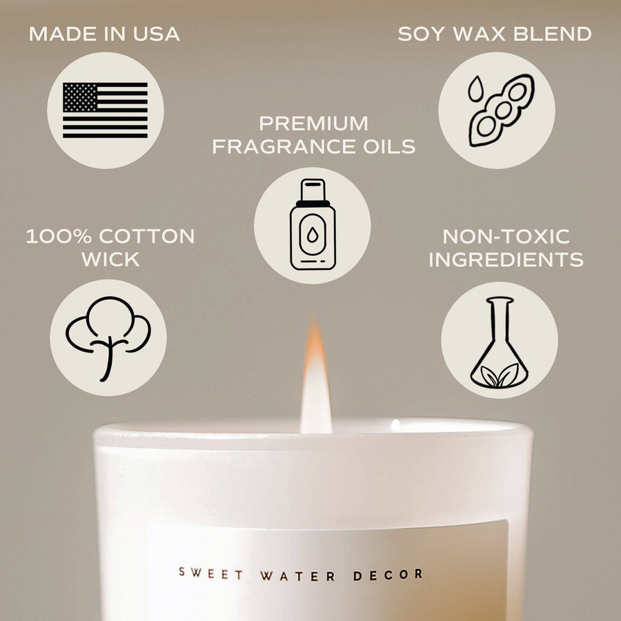 Palo Santo Patchouli 11 oz Soy Candle - Home Decor & Gifts