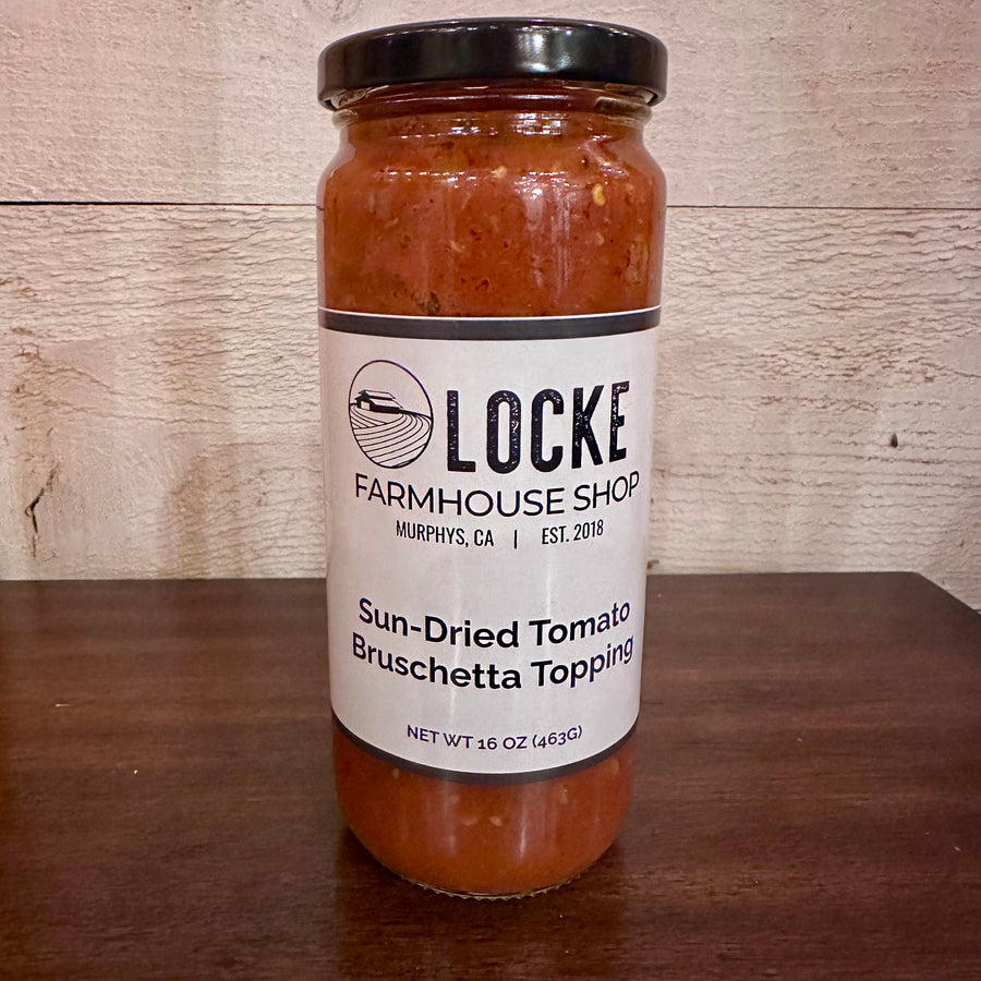 Sun-Dried Tomato Bruschetta Topping