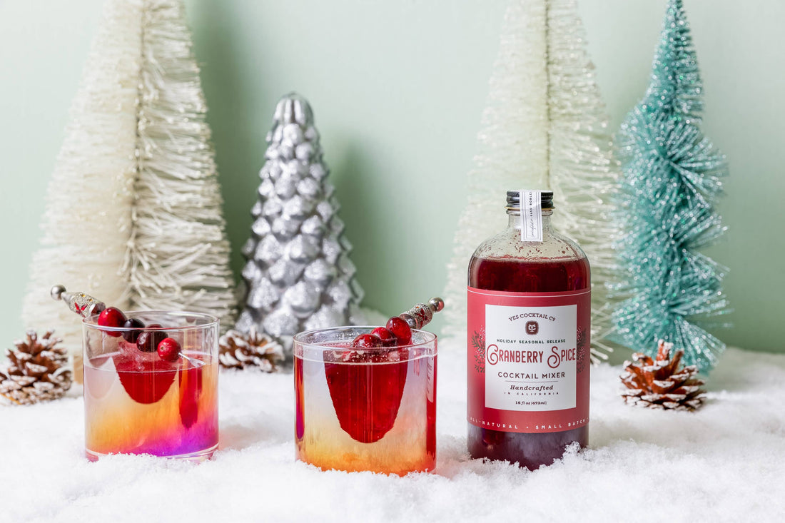 Holiday Seasonal : Cranberry Spice Cocktail Mixer