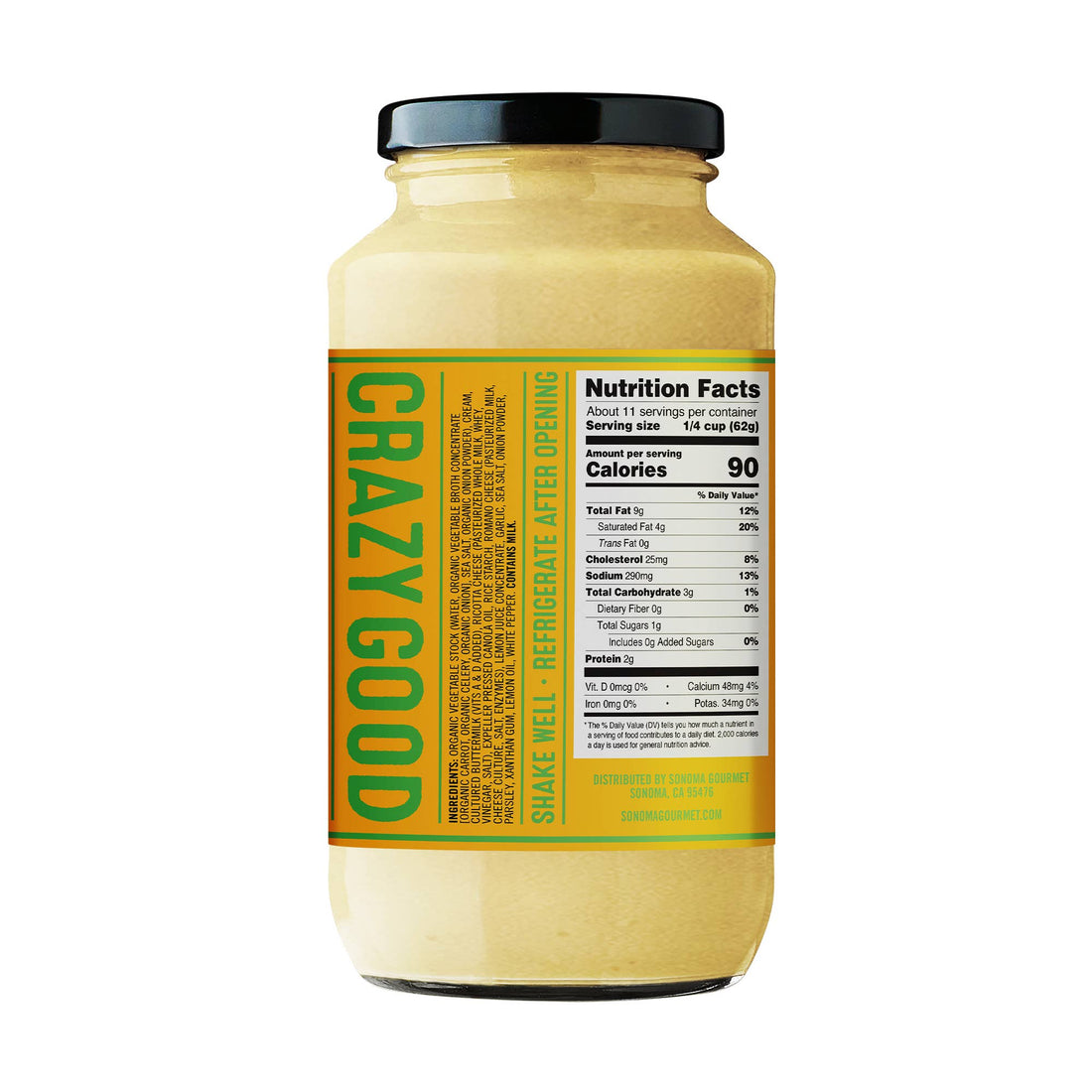 Lemon & Herb Ricotta Pasta Sauce