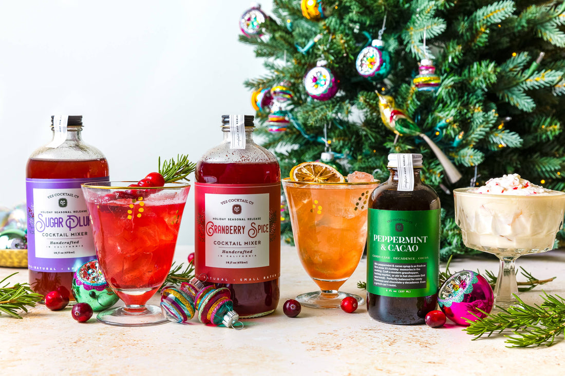 Holiday Seasonal: Sugar Plum Fairy Spritz Cocktail Mixer