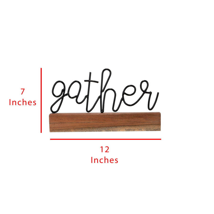 Gather Wire Block
