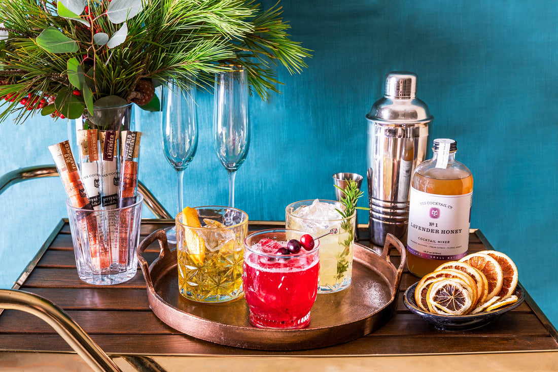 Holiday Seasonal: Sugar Plum Fairy Spritz Cocktail Mixer