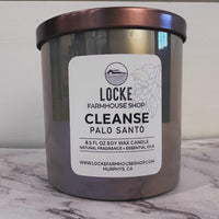 CLEANSE CANDLE: Palo Santo Pearl Jar