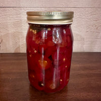 Candied Red Hot Jalapeños