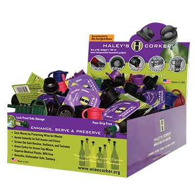 Original Haley's Corker - Hang Tag with POP Display
