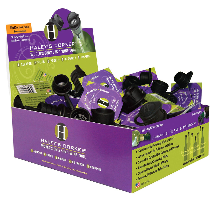 Original Haley's Corker - Hang Tag with POP Display