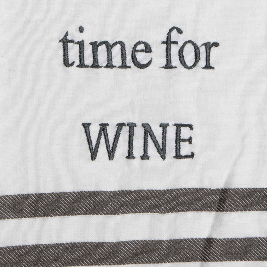 Time For Wine Tea Towel