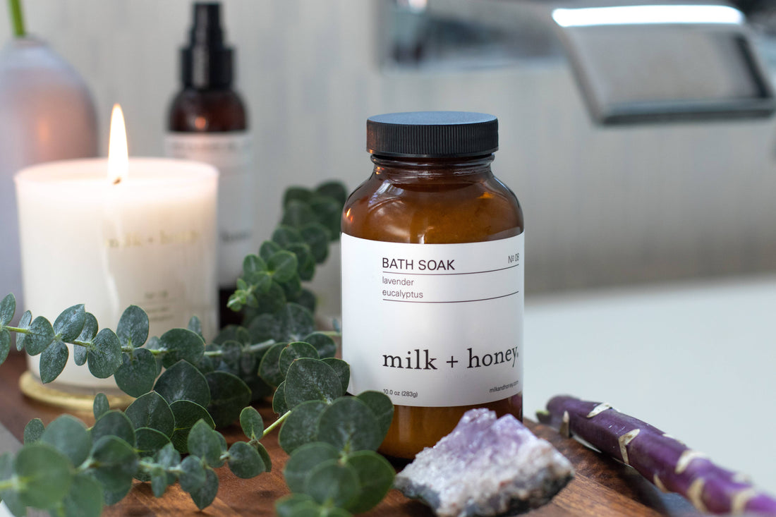 10oz Bath Soak No. 08 - Lavender, Eucalyptus