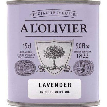 A L'Olivier Lavender Infused EVOO Tin, 150ml